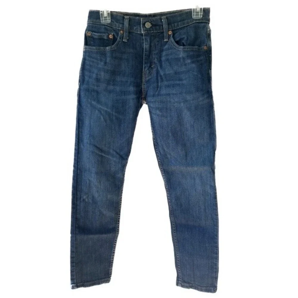 Levi's 512 Men's Slim Tapered Leg Fit Dark Wash Denim Jeans W28 L30